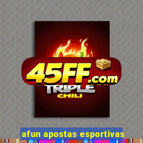 afun apostas esportivas